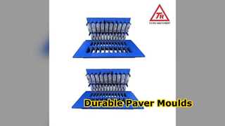 Custom Paver Block Moulds for Concrete Machines