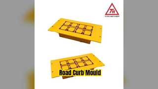 Durable Kerbstone Mould for Roadside Curb Production